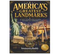 Beautiful American Landmarks Coloring Book (Beautiful America Collection)
