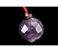 Beautiful Amethyst Gemstone Feng Shui Hanging Ball Pyshic Energy Reiki Dowsing Crystal Healing Wellness Home Office Gift Powerful Meditation Positive Energy Peace Spiritual Wisdom Chakra Balancer