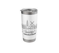Beautiful Amsterdam. Netherlands Travel Stainless Steel Insulated Tumbler
