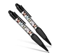 Beautiful and comfortable Set of 2 Matching Pens - Cartoon French Bulldogs Dog #2707