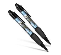 Beautiful and comfortable Set of 2 Matching Pens - Spitfire World War Fighter Plane #46328