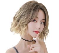 Beautiful and Realistic Women's Pixie Cut Short Wigs Heat-Resistant Synthetic Comfortable and Breathable Short Curly Wigs Suitable for Daily Gatherings (Photo Color 12in)