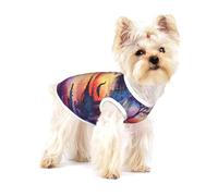 Beautiful and spectacular dusk Premium Dog Tshirt - Soft 100% Cotton Ropa Para Perros, Perfect for Small to Medium Dogs, Stylish and Comfortable Shirts for Dogs L