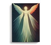 Beautiful Angel Art Vol.3 Canvas Print | Gallery Wrapped 30mm Frame Wall Art | 30x20 inches | Ready to Hang | Modern Religious Picture | Living Room Bedroom Lounge Office