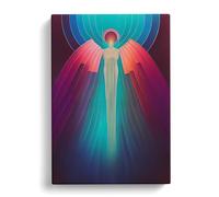 Beautiful Angel Art Vol.4 Canvas Print | Gallery Wrapped 30mm Frame Wall Art | 30x20 inches | Ready to Hang | Modern Religious Picture | Living Room Bedroom Lounge Office