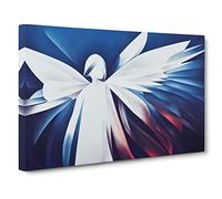 Beautiful Angel Canvas Print | Gallery Wrapped 30mm Frame Wall Art | 30x20 inches | Ready to Hang | Modern Religious Picture | Living Room Bedroom Lounge Office