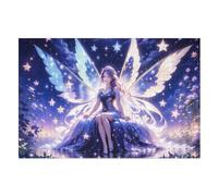 Beautiful Angel Jigsaw Puzzles for Kids 1000 Pieces 3d Wooden Puzzle Decompression Game for Adults Women Girl Educational Game Toys (75×50cm)