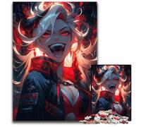 Beautiful Anime Girl 1000 Piece Jigsaw Puzzles for Adults Puzzles for Adults for Travel Lovers & Couples Challenging Toy 1000 PCS(75x50cm)