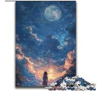 Beautiful Anime Landscape 2000 Pieces Jigsaw Puzzles For Teens And Adults, Family Entertainment Toys Is Ideal As A Gift for The Whole Family (70x100cm)