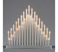 Beautiful & Attractive 33 LIGHT SILVER CANDLE BRIDGE TOWER