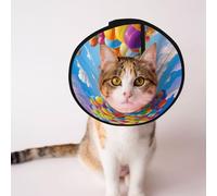 Beautiful Balloon Dog Cone Collar - Protective Collar for Dogs and Cats, Comfortable Pet Recovery CollarFor Large and Medium-Sized Puppies