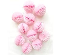 Beautiful Balloons 7ft Mini Honeycomb Garland in Soft Pink