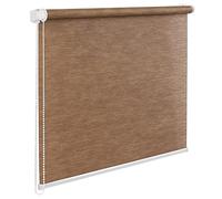 Beautiful Bamboo-Like Stylish Natural Roller Blind in Brown, Choice of 16 Width Sizes, 150cm Drop (95cm (overall width 99.5cm))