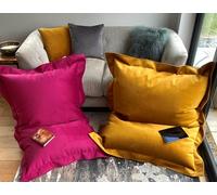 Beautiful Beanbags Xl Beautiful Velvet Beanbags Multi Position Bean Bag Plush Beanbag Ready Filled - Mustard