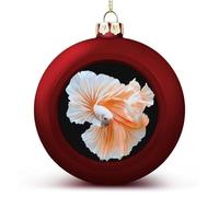 Beautiful Betta Fishes Christmas Baubles Personalised Xmas Tree Ornaments Balls Holiday Party Favor Home Decor