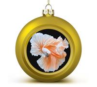 Beautiful Betta Fishes Christmas Baubles Personalised Xmas Tree Ornaments Balls Holiday Party Favor Home Decor