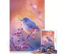 Beautiful Bird Image Jigsaw Puzzle 1000 Piece for Teenagers Think Training Time Well Spent Defined Edges Festive Present (50x75cm)