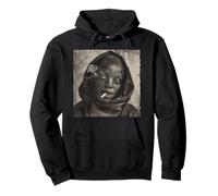 Beautiful Black Nun, Rebellious Nun Pullover Hoodie