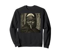 Beautiful Black Nun, Rebellious Nun Sweatshirt