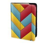 Beautiful blooming mandala Travel Passport Holder Cover Wallet Leather Case Travel Essentials Luggage Accessories, Beautiful Borders, One Size, Contemporary