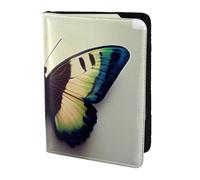 Beautiful blooming mandala Travel Passport Holder Cover Wallet Leather Case Travel Essentials Luggage Accessories, Beautiful Butterfly, One Size, Contemporary