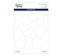 Beautiful Blooms Etched Dies for Coordinating Stamp Set by Simon Hurley
