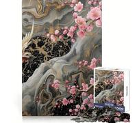 Beautiful Blossoms 1000 Pieces Puzzles for Adults Logic Practice Slow Leisure Clean Edges Meaningful Gift (38x26cm)