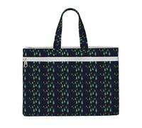 Beautiful Bottle Of Under The Night Sky Print Foldable Canvas Tote File Bag Document Office Travel Business Meetings Storage Bags