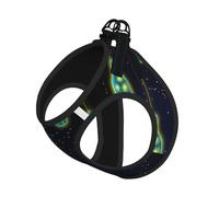 Beautiful Bottle Of Under The Night Sky Print Pet Leash Vest,Breathable Mesh Pet Harness, Reflective For Small Medium Dogs Safe Easy Walking