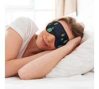 Beautiful Bottle of Under The Night Sky Print Soft Eye Mask for Sleep Mask Sleep Eye Mask for Women Men Sleeping Sleeping Travel