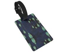 Beautiful Bottle Printed Travel Bag Labels Unique Suitcase Identifiers with Personal Information Column