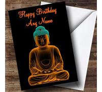 Beautiful Buddha Personalised Birthday Card | Birthday Card | Mystical, Fantasy & Religion Card