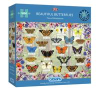Beautiful Butterflies 1000 Piece Jigsaw Puzzle | Sustainable Jigsaw Puzzle for A
