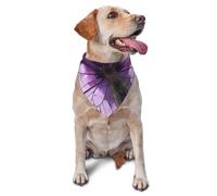 Beautiful Butterfly Dog Bandana Pet Scarf Accessories for Small Medium Dogs Cats Photo Prop, Triangle Pet Bandanas Adjustable Puppy Bib Washable Dog Kerchief Puppy Neckerchief