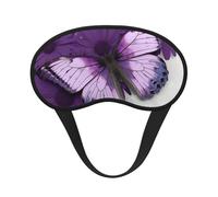 Beautiful Butterfly Sleep Mask for Side Sleeper, Blackout Eye Mask for Women Men, Zero Pressure Sleeping Masks Soft Breathable Eye Cover Comfortable Blindfold Eyeshade for Night Sleep