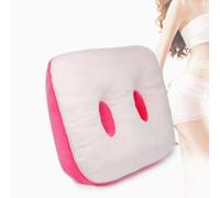 Beautiful Buttocks Seat Cushion,Memory Foam Sit Bone Relief Cushion for Butt, Lower Back, Hamstrings, Hips, Ischial Tuberosity - Home, Office,Yellow