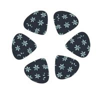 Beautiful Camelliaguitar Plectrum 12 Piece Set, 3 Thicknesses With Case For Bass Guitar, &Electric Guitar And More.