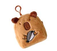 Beautiful Capybara Coin Dumbbell Headphones Storage Bag Change Purse Magic Animal Coin Bag Plush Decorative Wallet Plush Interchangeable Kapybara Charm Bag Decorative Wallet, Whale, Mass beauty