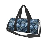 Beautiful_Carnation_Pattern Print Travel Duffel Bag, Lightweight Sports Gym Bag with Shoulder Straps for Women Men Teen ravel Business Trip