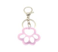 Beautiful Cat Paw Key Holder PU Leather Pendant Heychain Portable Bag Charm Backpack Hanging Decoration For Friends Cat Paws Gift For Women, b, One Size