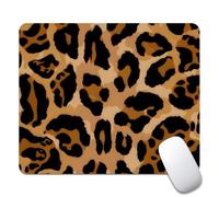 Beautiful Cheetah Mouse Pads Soft Mouse Mat Stitched Edge Mousepad For Home Office Computer 25X30Cm