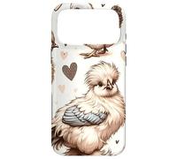 Beautiful Chickens Pattern Aesthetic Silkie Chicken Case for iPhone 17 Pro Max