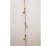 Beautiful Chime with Ten Polished Brass Bells about 1" High on a 40" String