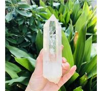 Beautiful Clear Lemurian Seed Quartz Point Cluster Crystal