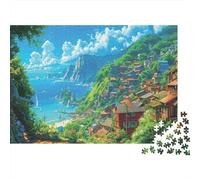 Beautiful Coastal Scenery 1000 Piece Jigsaw Puzzle for Adults 38x26cm/1000pcs