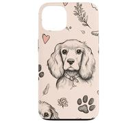 Beautiful Cocker Spaniels Pattern American Cocker Spaniel Case for iPhone 13