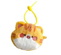 Beautiful Coin Purse Headphone Storage Bag Change Purse Magic Animal Coin Bag Plush Cat Wallet for Girls Small Wallets Beautiful Change Cartoon Wallet Plush, F, Eine Größe