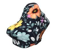 Beautiful colourful flowers Versatile full-print Stroller Chair Cover/Nursing Cover, specially designed for your baby