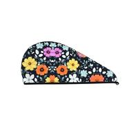Beautiful colourful flowersShower Capï¼šgood water absorption performance and is suitable for fairies with all kinds of hair types
