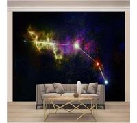 Beautiful Colourful Stars Galaxy Universe 3D Wallpaper Luxury Home Dining Decor Paste Sofa Living Room The Wall for Bedroom Mural-300cm×210cm